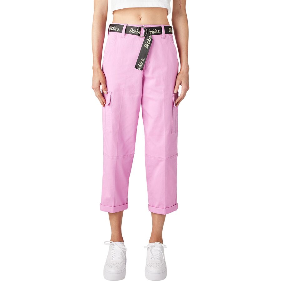 Relaxed Fit Cropped Cargo Pant - Women's