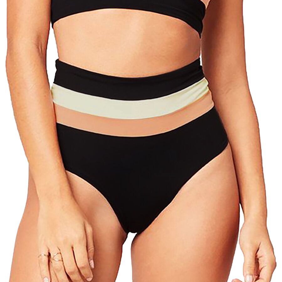 Portia Stripe Bikini Bottom - Women's