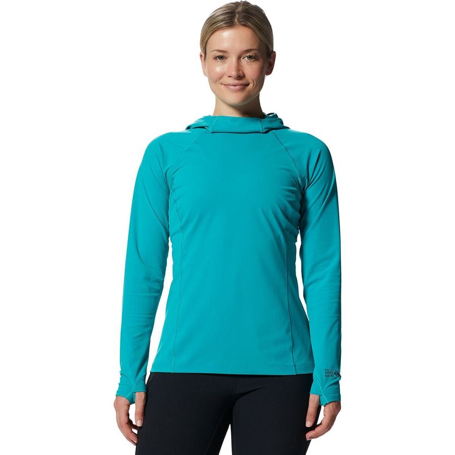 Mountain Stretch Long-Sleeve Hooded Top - Women's