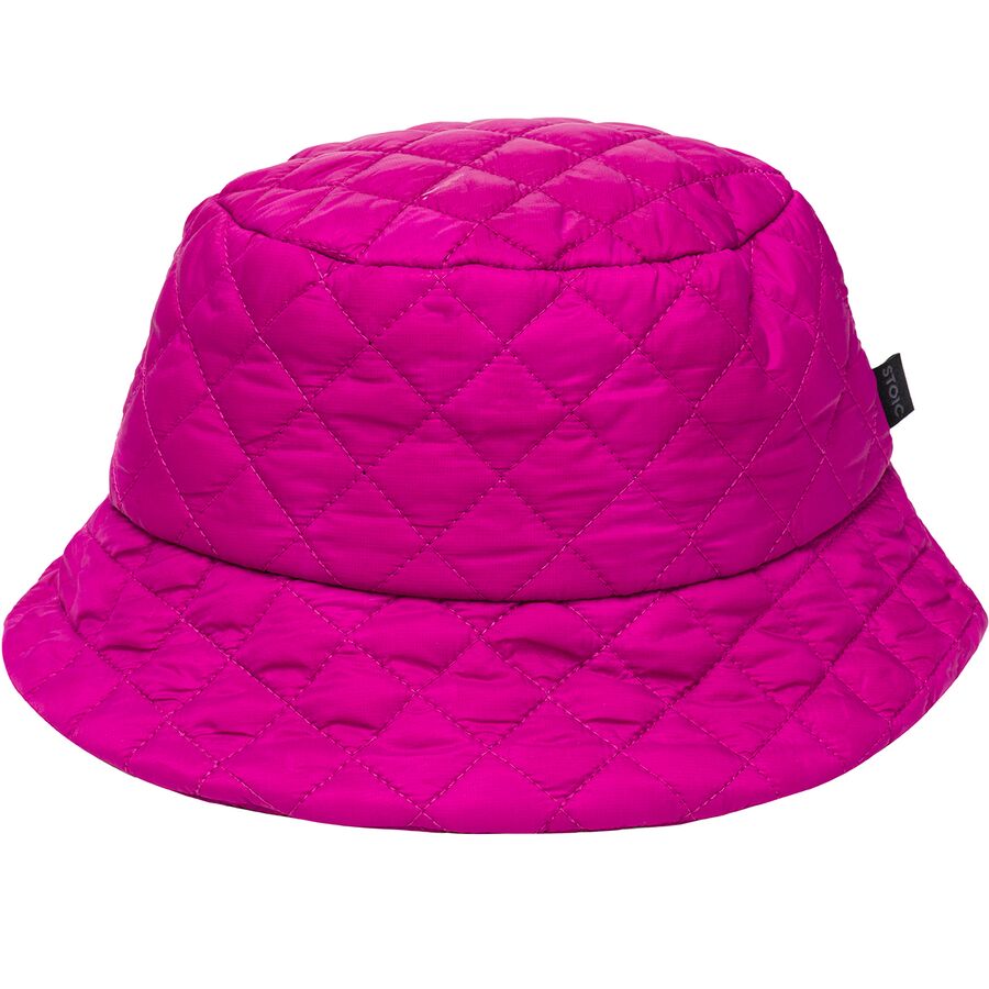 Quilted Puffer Bucket Hat