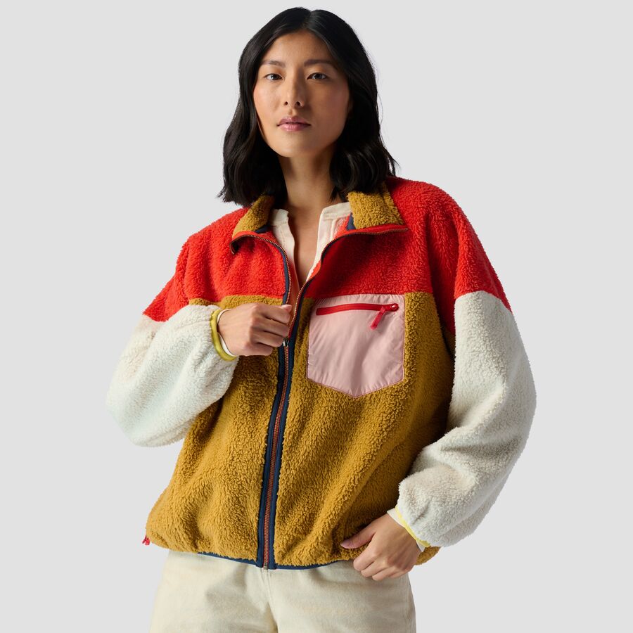 The Plush Colorblock Terrain Full-Zip Jacket - Women's