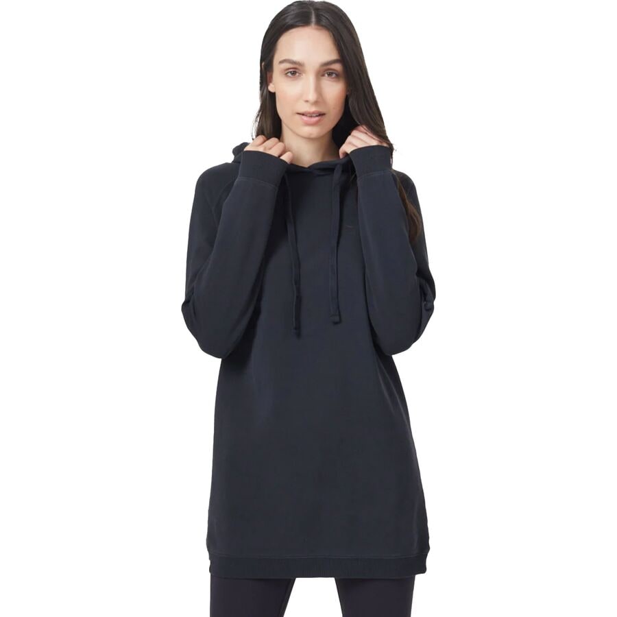 Oversized French Terry Hoodie Dress - Women's