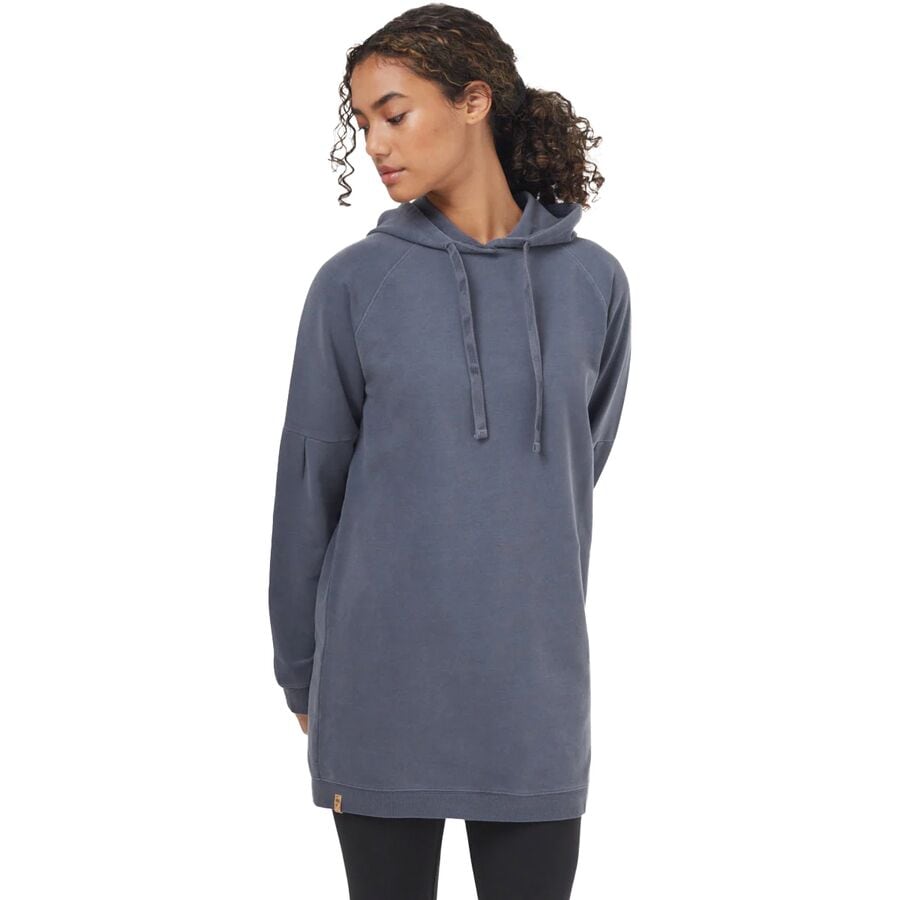 Oversized French Terry Hoodie Dress - Women's