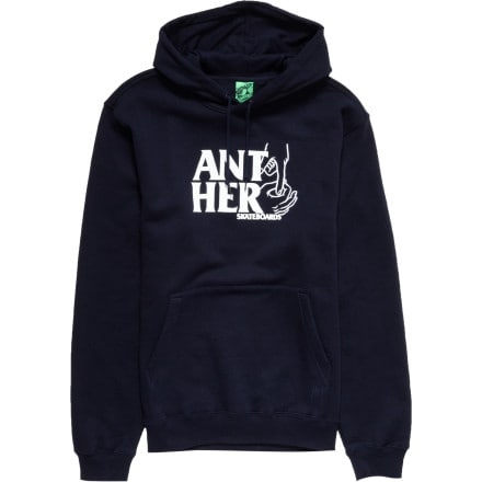 Anti-Hero - Black Hero Hole In One Pullover Hoodie - Men's