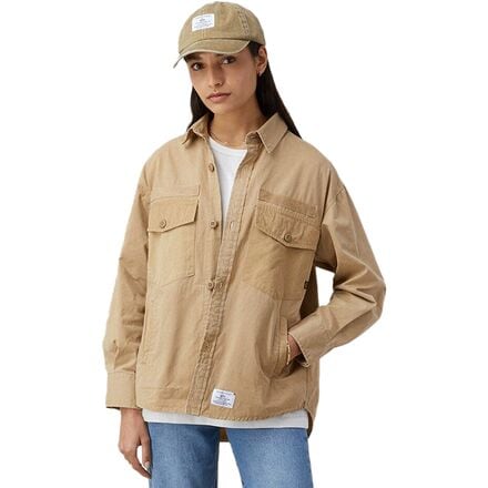 Alpha Industries - Shirt Jacket - Women's - Vintage Khaki