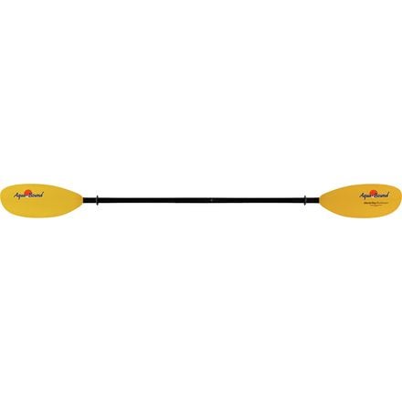 Aqua Bound - Manta Ray Aluminum 2-Piece Snap-Button Paddle - 2022 - Yellow Fiberglass abXIII