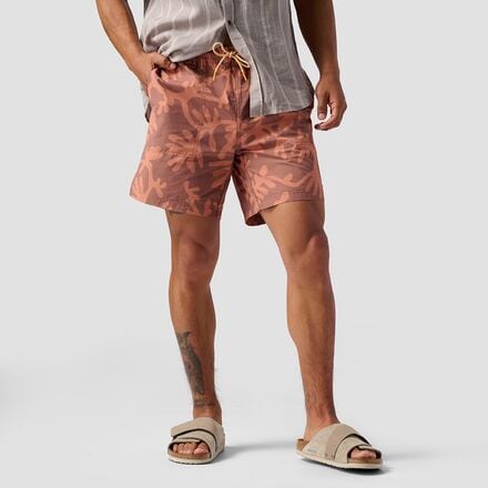 Backcountry - Daily Pull On Short - Men's - Floral Print