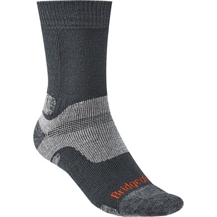 Bridgedale - Hike Midweight Merino Performance Boot Sock - Men's - Gunmetal