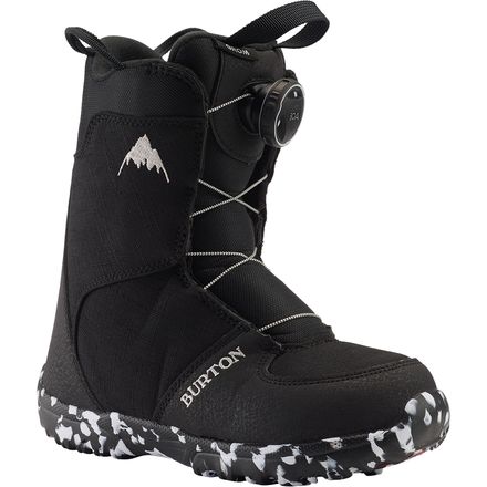 Burton - Grom BOA Snowboard Boot - 2024 - Kids' - Black