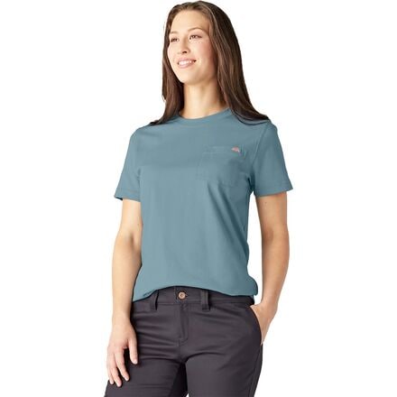 Dickies - Logo Pocket Heavyweight Short-Sleeve T-Shirt - Women's