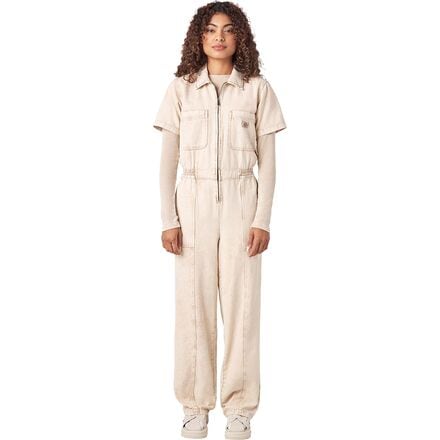 Dickies - Newington Coverall - Women's - Overdyed/Acid Wash Sandstone