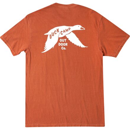Duck Camp - Snow Day Graphic T-Shirt - Men's - Clay