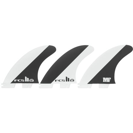 FCS - Mick Fanning Performance Core Tri Surfboard Fins - White