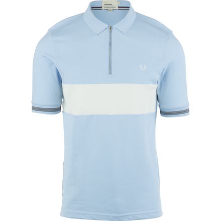 Fred Perry USA - Bradley Wiggins Textured Panel Polo Shirt - Men's