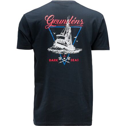 Grundens - x Dark Seas Long Range T-Shirt - Men's - Navy