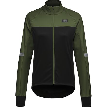GOREWEAR - Phantom Cycling Jacket - Women's - Black/Utility Green