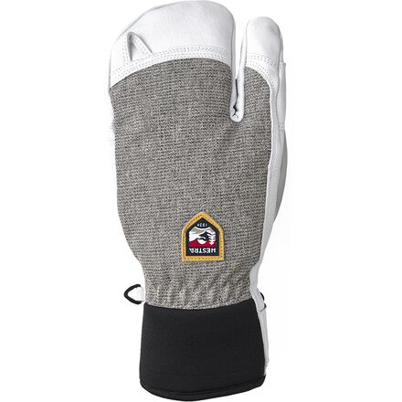 Hestra - Army Leather Patrol 3-Finger Glove - Men's - Light Grey