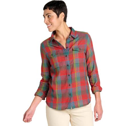 Toad&Co - Re-Form Flannel Shirt - Women's - Winterberry
