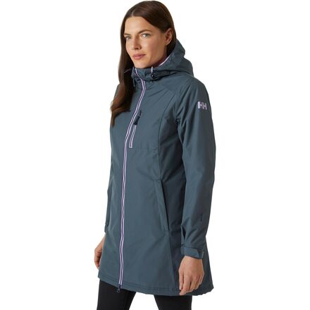 Helly Hansen - Long Belfast Winter Insulated Jacket - Women's - Alpine Frost