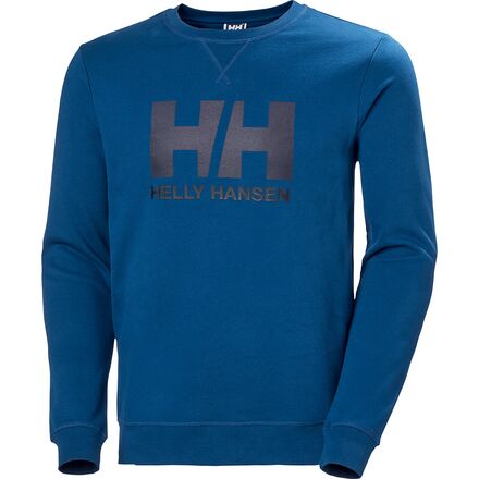 Helly Hansen - Logo Crew Sweatshirt - Men's - Deep Fjord