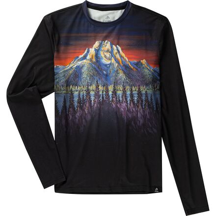 Jones Snowboards - Tech Long-Sleeve T-Shirt - Men's - Mt. Moran