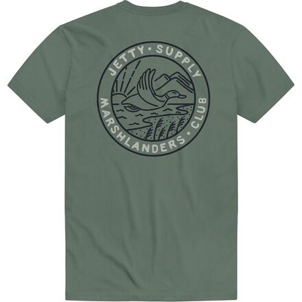 Jetty - Marshlander T-Shirt - Men's - Forest Green