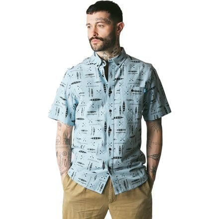 KAVU - Juan Short-Sleeve Shirt - Men's - Paddle Out