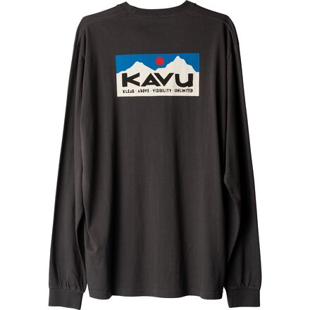 KAVU - Etch Art Long-Sleeve T-Shirt - Men's - Black Licorice