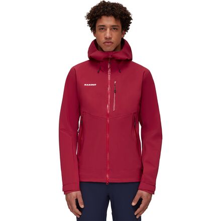 Mammut - Alto Guide HS Hooded Jacket - Men's - Blood Red