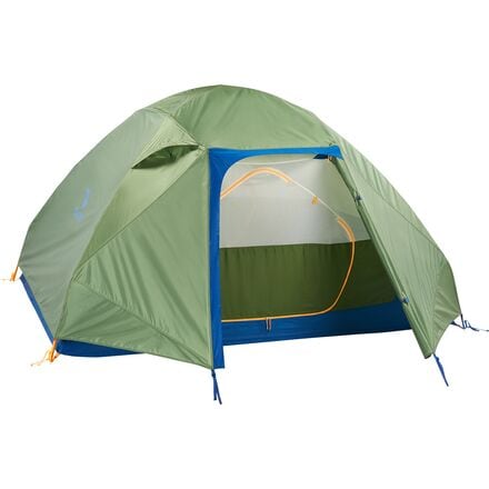 Marmot - Tungsten Tent: 4-Person 3-Season - Foliage/Dark Azure