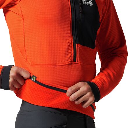 Mountain Hardwear - Polartec Power Grid Half-Zip Jacket - Men's