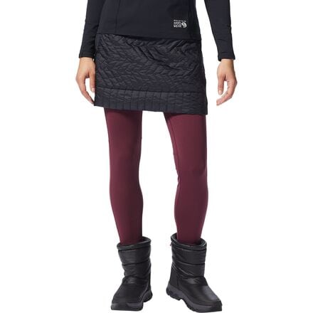 Mountain Hardwear - Trekkin Insulated Mini Skirt - Women's - Black