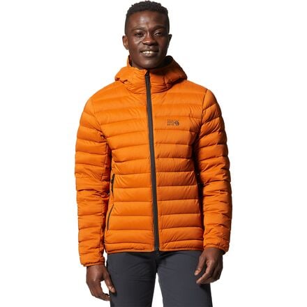 Mountain Hardwear - Deloro Down Full-Zip Hooded Jacket - Men's - Bright Copper
