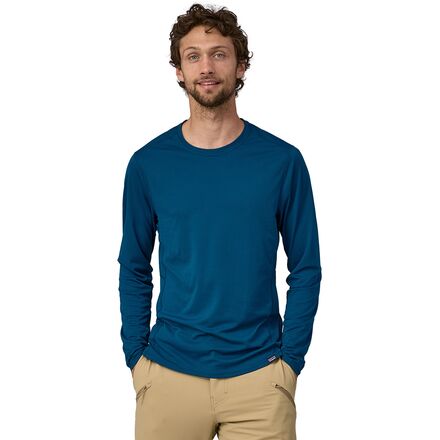 Patagonia - Capilene Cool Lightweight Long-Sleeve Shirt - Men's - Lagom Blue