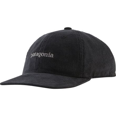 Patagonia - Corduroy Cap - Text Logo: Ink Black