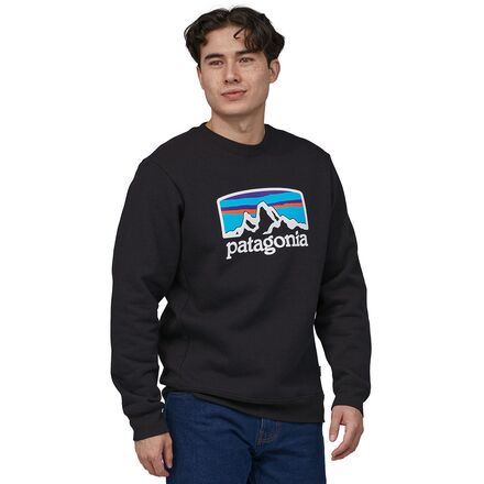 Patagonia - Fitz Roy Horizons Uprisal Crew Sweatshirt - Men's - Black