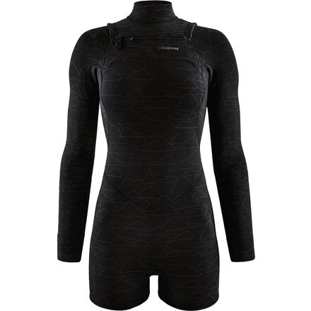 Patagonia - R1 Lite Yulex Front-Zip Long-Sleeve Spring Suit - Women's - Black