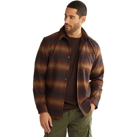 Pendleton - Trail Shirt - Men's - Brown Ombre Multi Stripe