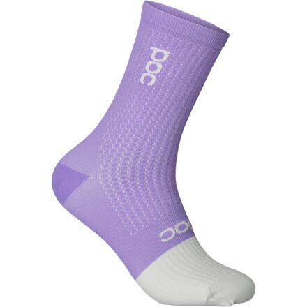 POC - Flair Mid Sock - Purple Amethyst/Hydrogen White