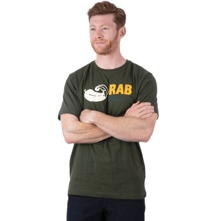 Rab - Stance Vintage SS T-Shirt - Men's - Army