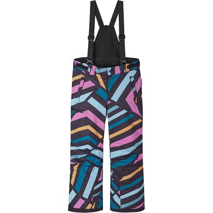 Reima - Terrie Printed Ski Pant - Toddlers' - Black Pastel Stripes