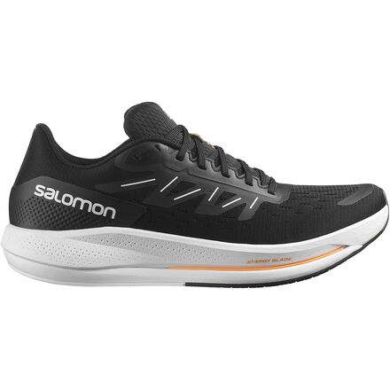 Salomon - Spectur Running Shoe - Men's - Black/White/Blazing Orange