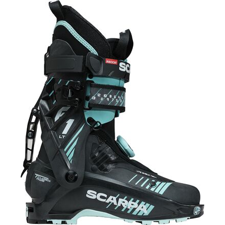Scarpa - F1 LT Alpine Touring Boot - 2024 - Women's - Carbon/Aqua