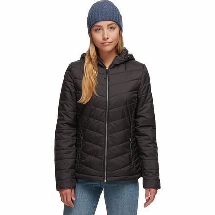 Stoic - Cropped Insulated Jacket - Women's - Black Flat