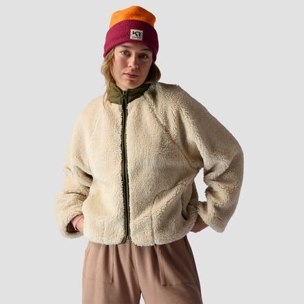 Stoic - MTN High-Pile Fleece Jacket - Women's - Oatmeal