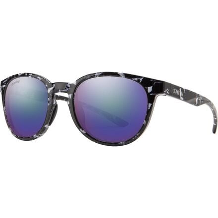 Smith - Eastbank ChromaPop Polarized Sunglasses - Black Marble/ChromaPop Polarized Violet Mirror