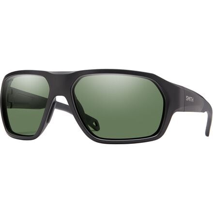 Smith - Deckboss Polarized Sunglasses - Matte Black/ChromaPop Polarized Gray Green