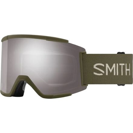 Smith - Squad XL ChromaPop Goggles - Forest/ChromaPop Sun Platinum Mirror/ChromaPop Storm Yellow Flash