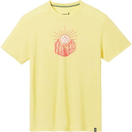 Smartwool - Sun Graphic Short-Sleeve T-Shirt - Men's - Canary Heather
