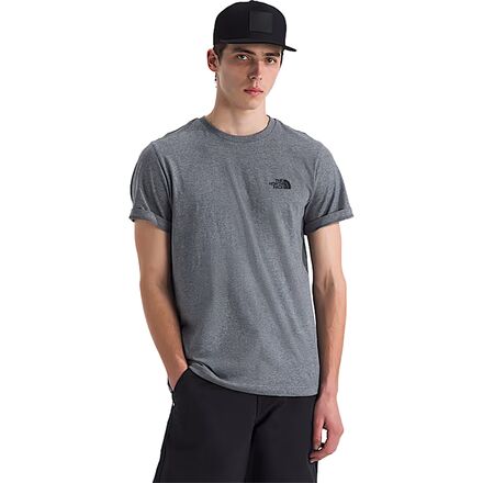 Short-Sleeve Simple Dome T-Shirt - Men's